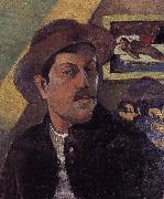 Hat self-portraits Paul Gauguin